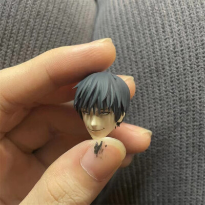 Custom Jujutsu Kaisen Fushiguro Toji Head for 1/12 Romankey Body