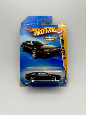 Hot Wheels 2010 New Models '81 DeLorean DMC-12 Black 15/44 w