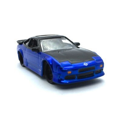 Jada Dub City 1993 93 Nissan 240SX Car Blue & Black Die Cast 1/64