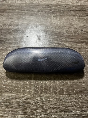 NIKE Swoosh Silver FLEXON Clamshell Hard Eye Glasses Case | eBay