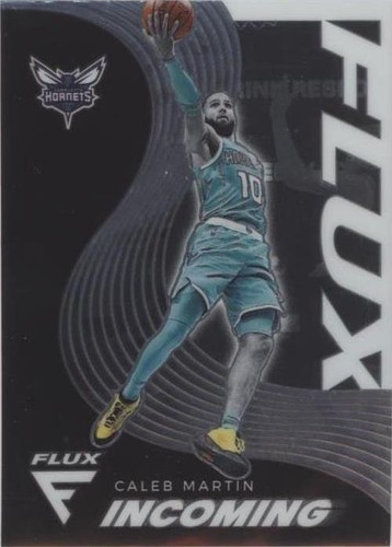 CALEB MARTIN AUTOGRAPH , ASPIRING , SILVER PRIZM , /49 , PANINI