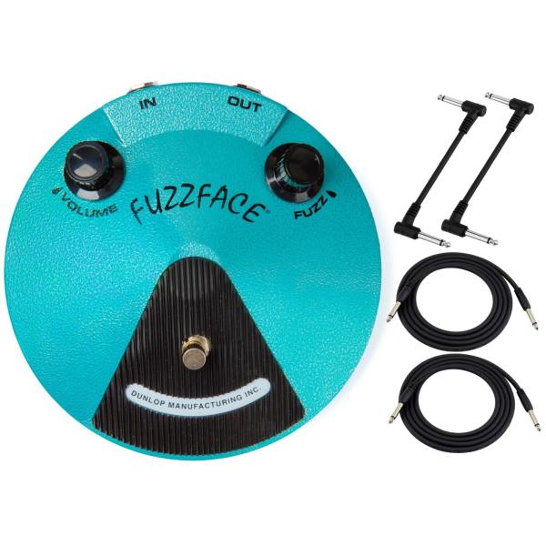 Dunlop JHF1 Jimi Hendrix Fuzz Face Distortion Effects Pedal with