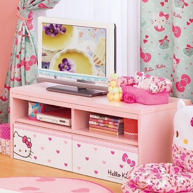 AVラック/リビング/テレビ台/ハローキティのインテリア実例 - 2013-01