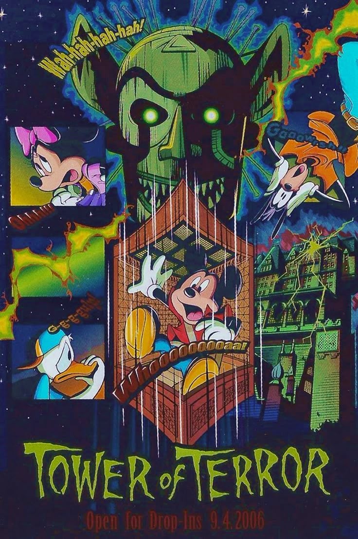 attraction_poster #TOKYO_DISNEYSEA #Tower_of_Terror #東京