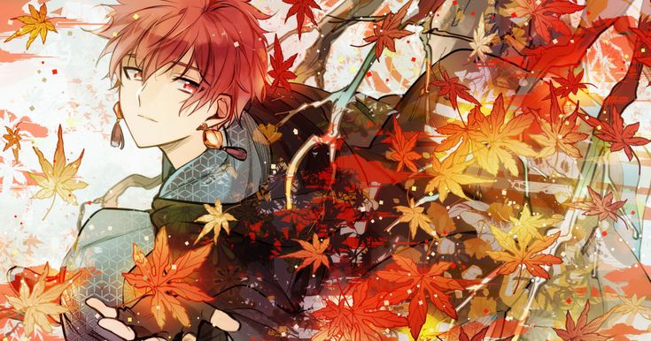 オリジナル 紅葉 - 木々峰右のイラスト - pixiv