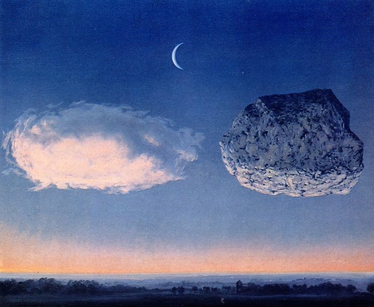 Rene Magritte(BEL) ルネ・マグリット(白)