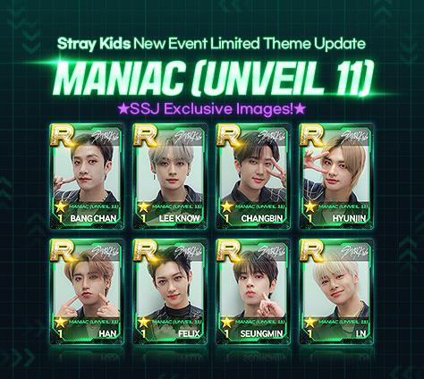New Event Limited Edition Theme Update - Stray Kids “MANIAC