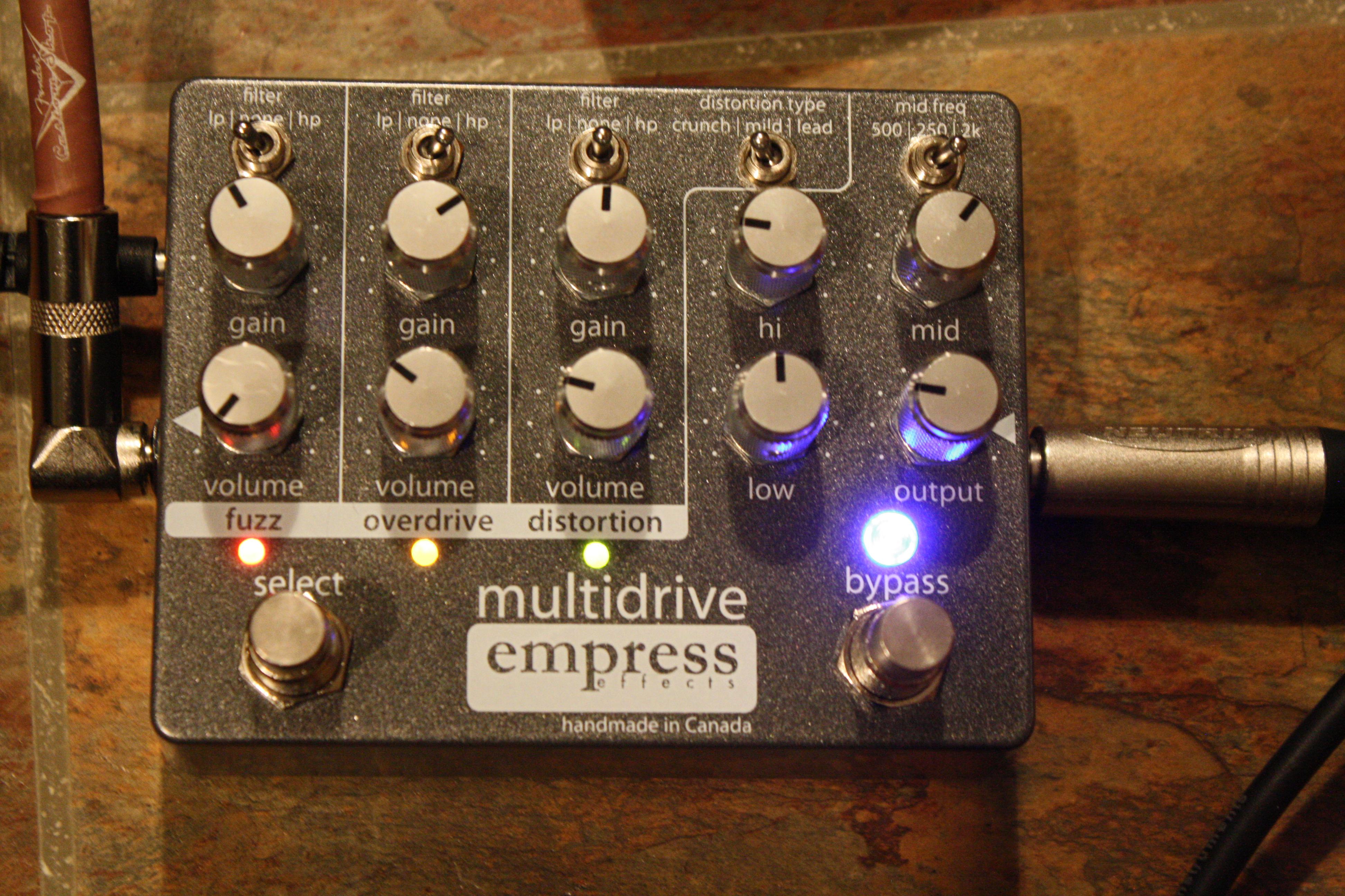 NPD-Empress Multidrive (どう思う？) : r/guitarpedals