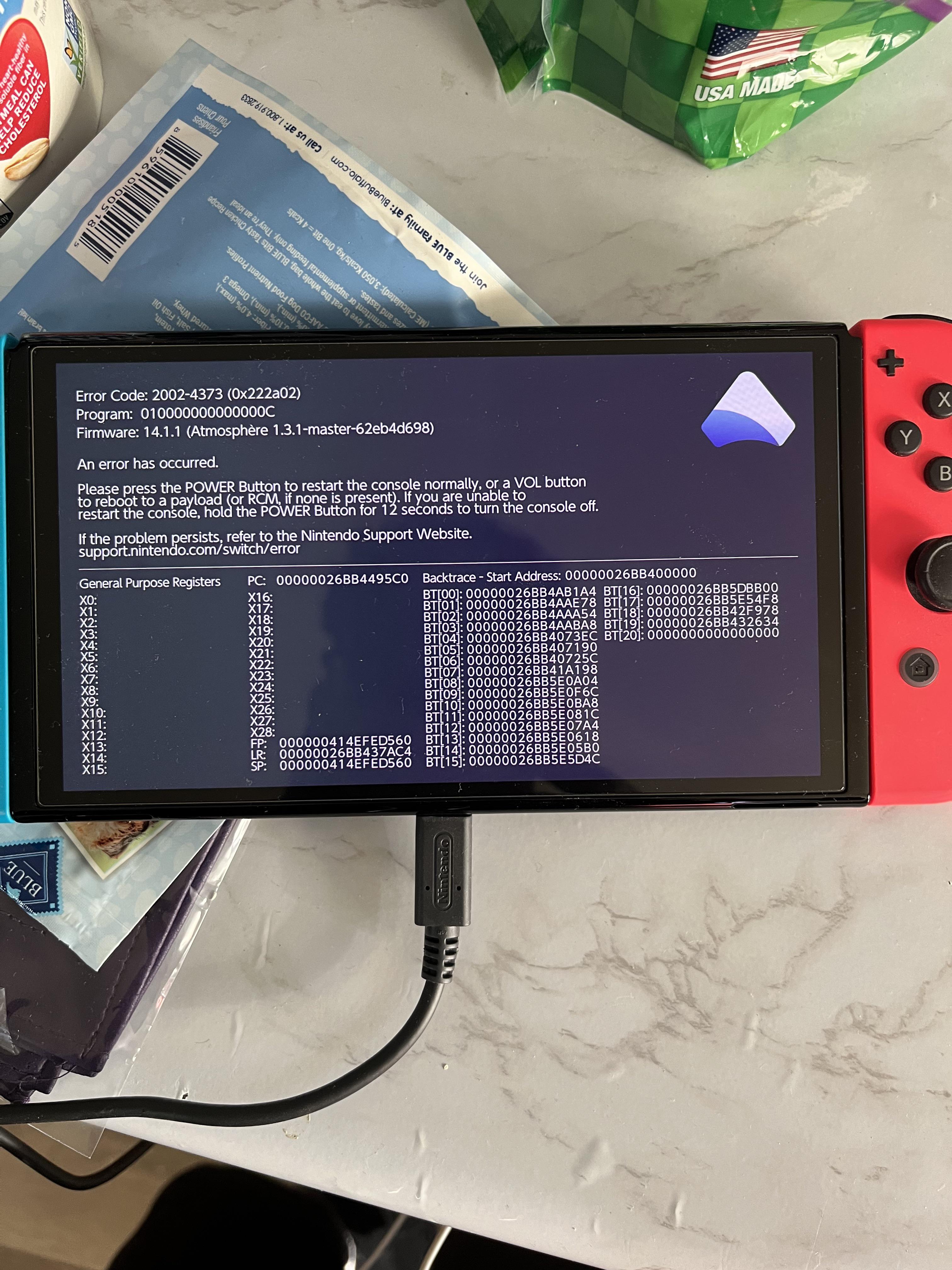 エラーコード2002-4373で困ってるんだけど : r/SwitchPirates