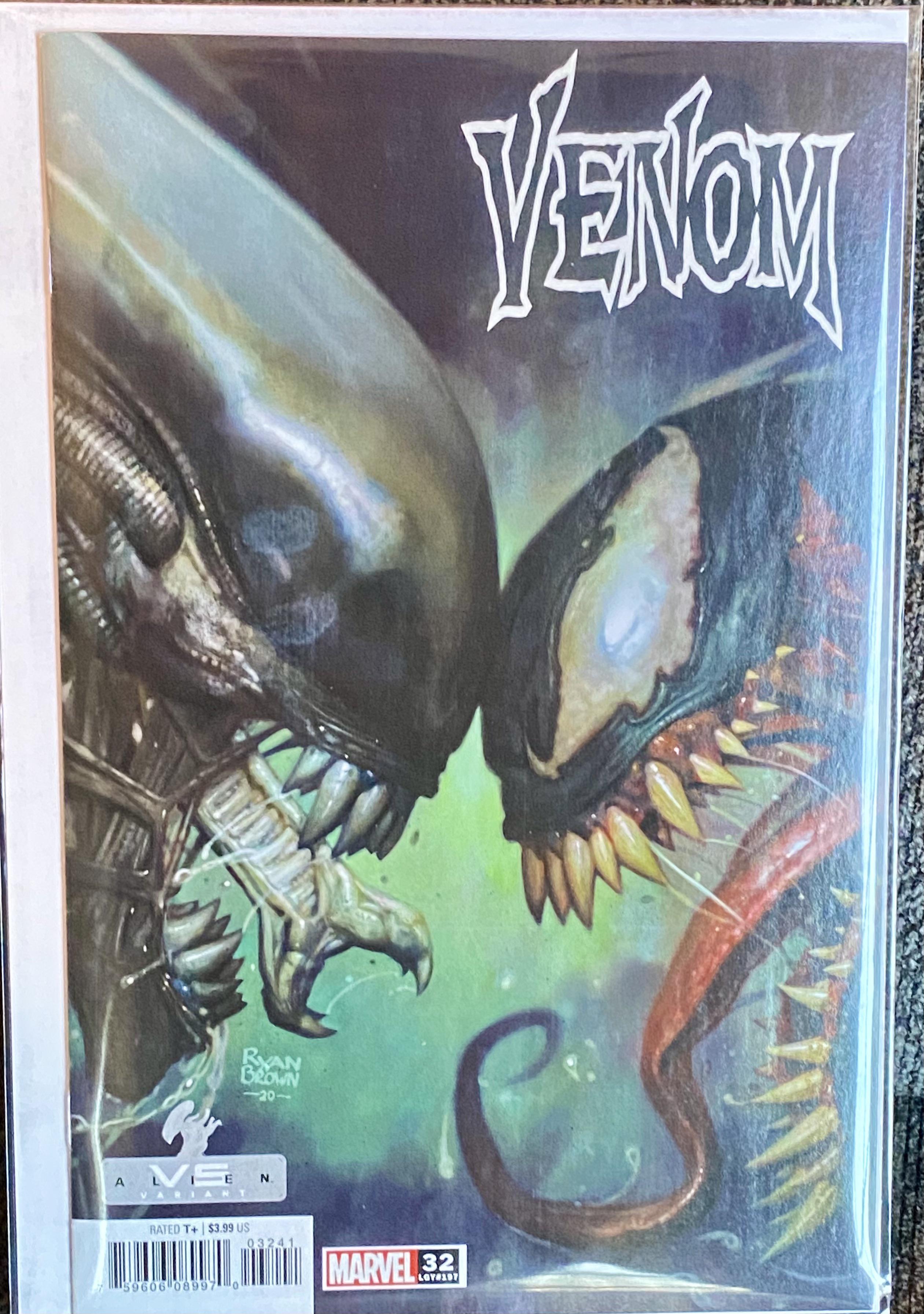 新しいコミック。ヴェノム 32。エイリアン vs. (バリアントカバー) : r