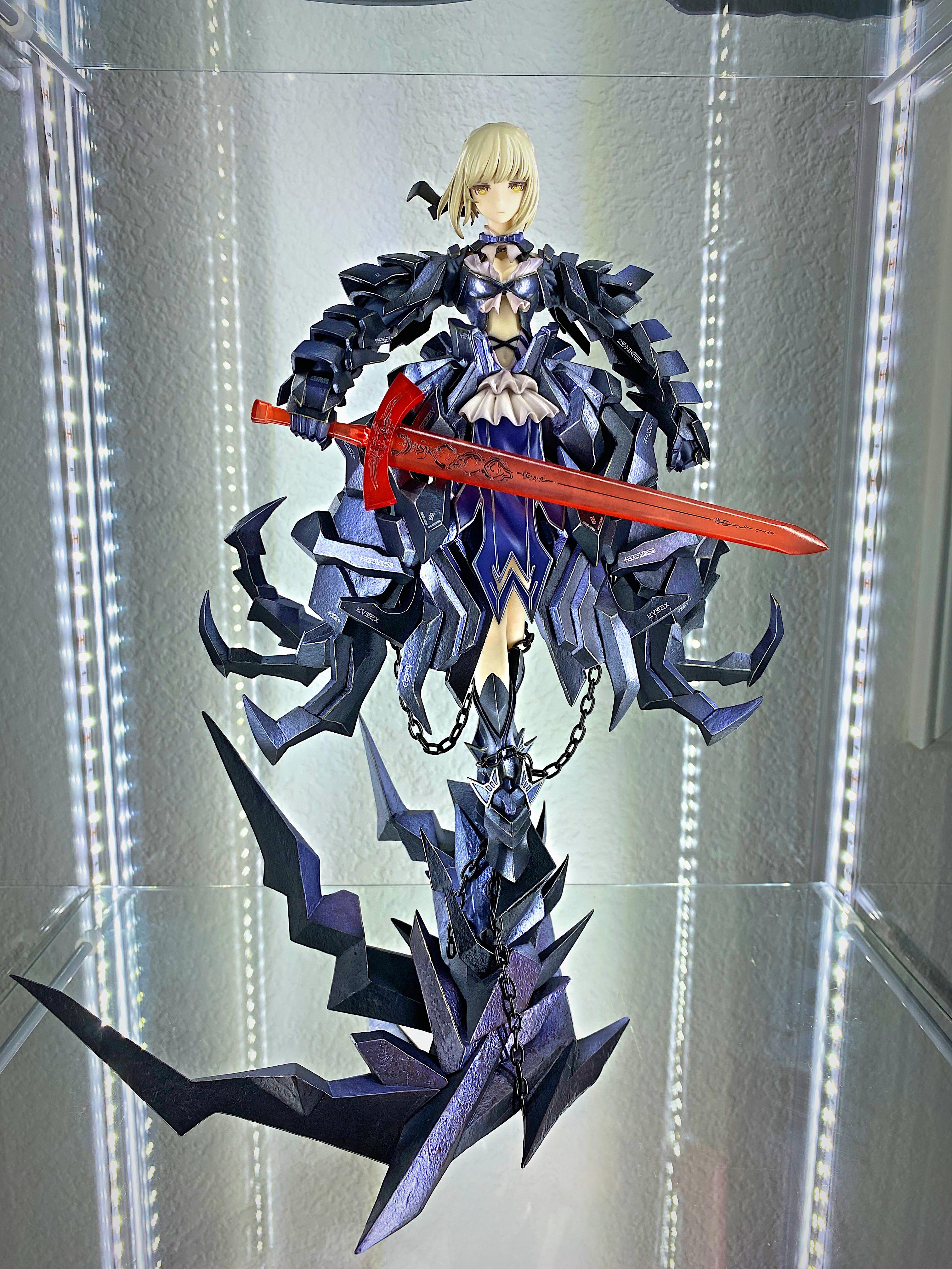 Fateのフィギュアって、マジで違うんだよねー。セイバーオルタのhuke