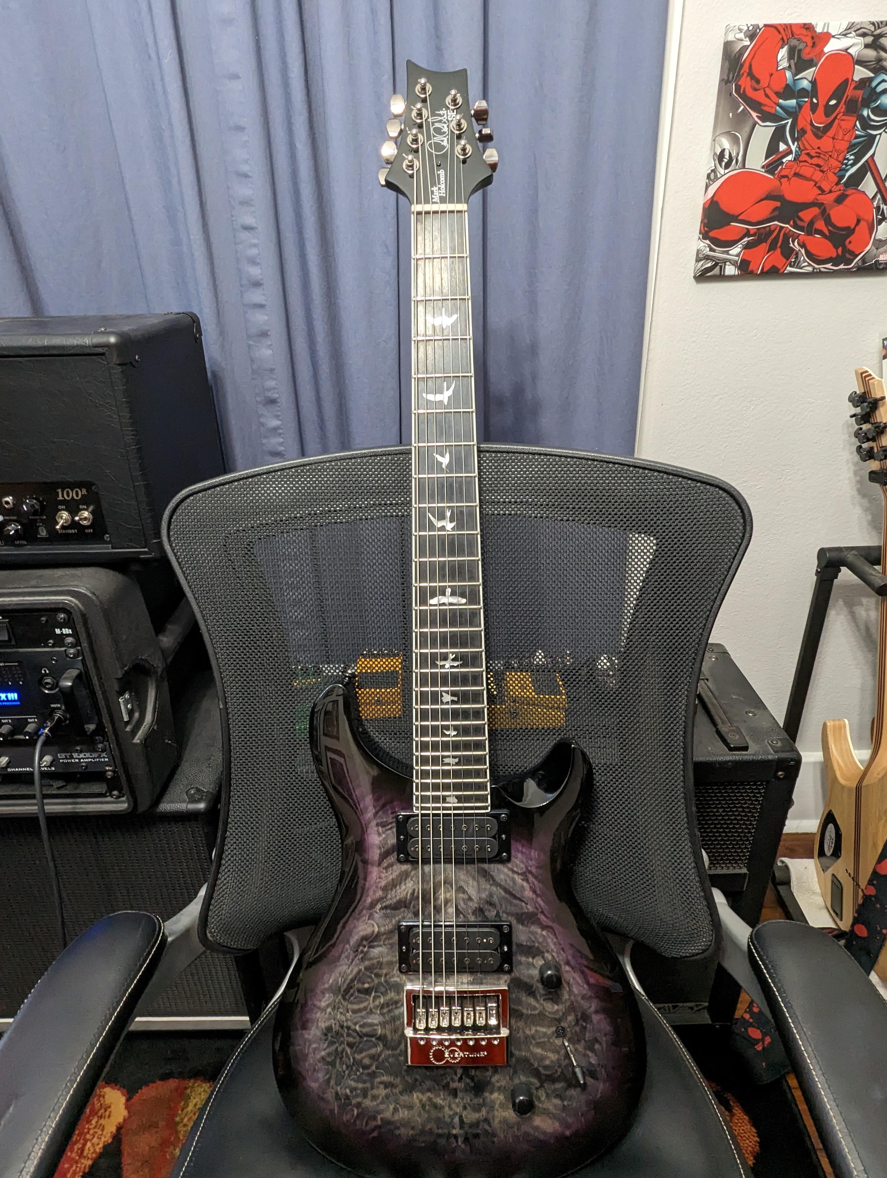 New Guitar Day! Mark Holcomb PRS SVN with an Evertune Bridge! : r