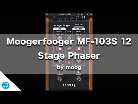 moog Moogerfooger MF-103S 12 Stage Phaser | 包み込むような