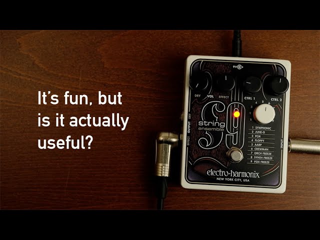 Electro-Harmonix String9: It's fun, but is it actually useful