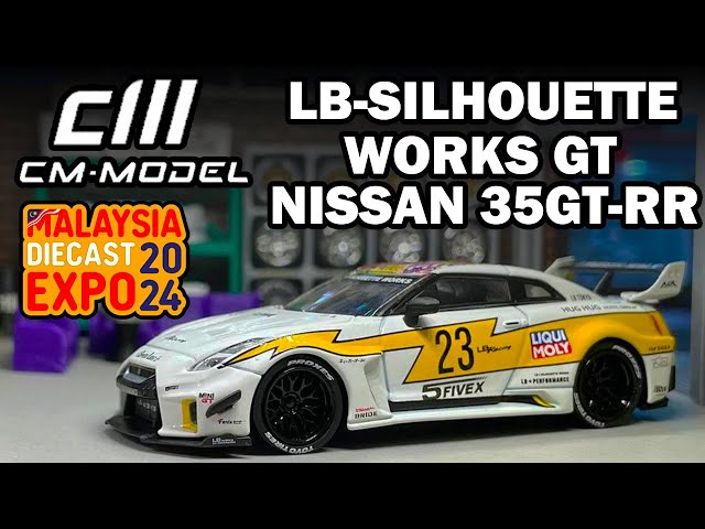 Unboxing & Showcase CM Model 1/64 LBWK Nissan GT-R R35 (Malaysia