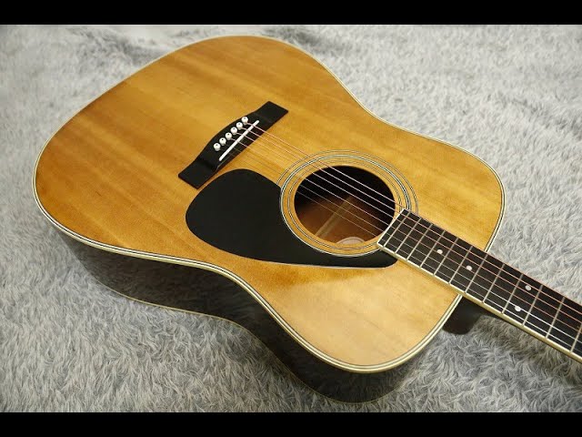Japan Vintage YAMAHA 1980's made FG-200D Acoustic Guitar Made in