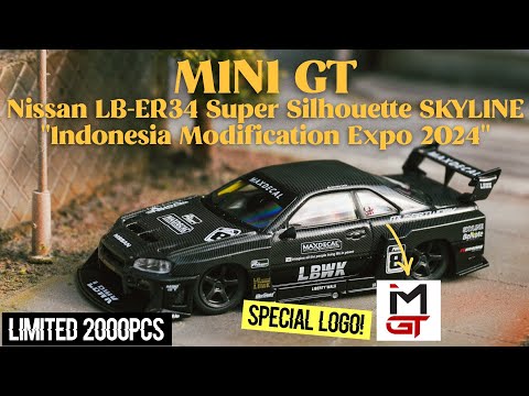 MINI GT — Nissan LB-ER34 Super Silhouette SKYLINE 