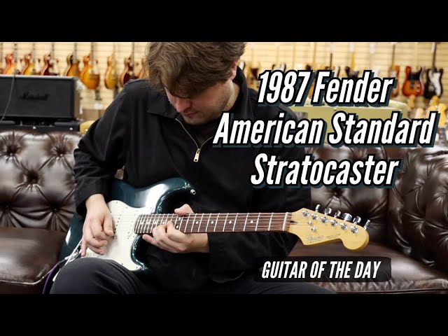 1987 Fender American Standard Stratocaster | Guitar of the Day