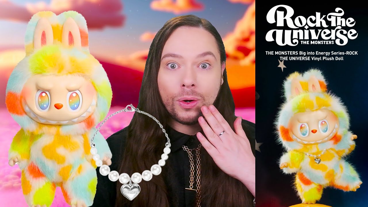 NEW LABUBU Rock The Universe Big Into Energy The Monsters! - YouTube