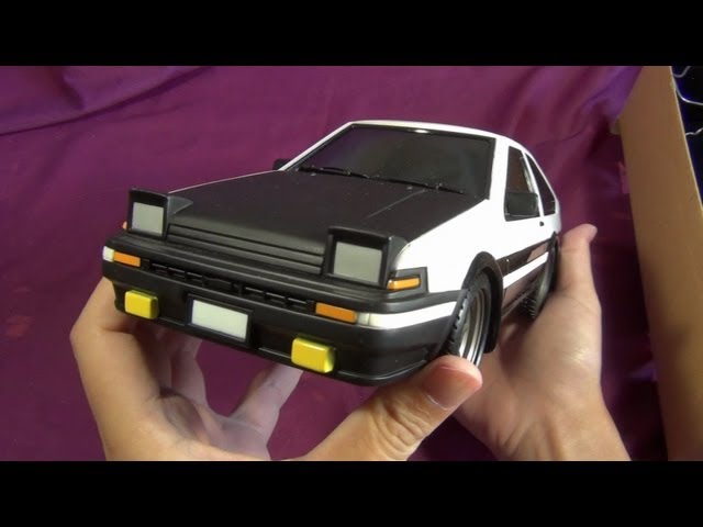 頭文字D BIGフィギュア AE86 TRUENO藤原とうふ - YouTube