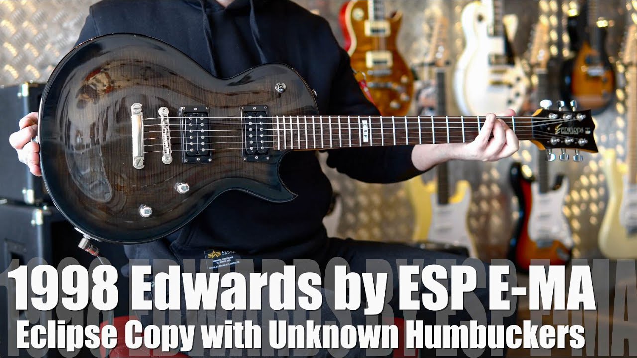 The Edwards by ESP Eclipse that you've probably never seen - YouTube