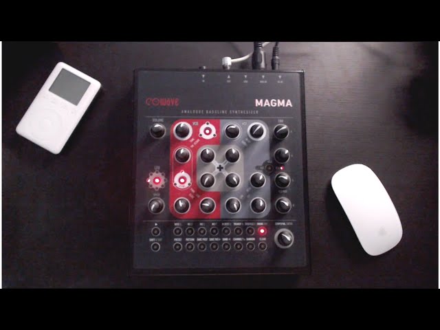 eowave MAGMA: An Eccentric French Monosynth (no talking) - YouTube