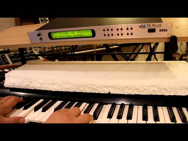 Korg TR-Rack Motion Synth demos 1 of 2 - YouTube