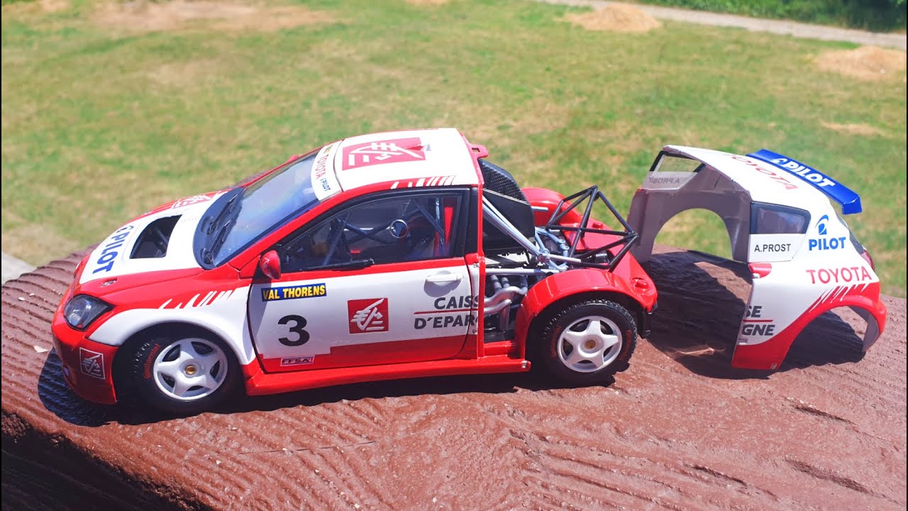 Toyota Corolla Andros Trophee Ice Racing Solido 1/18 - A. Prost