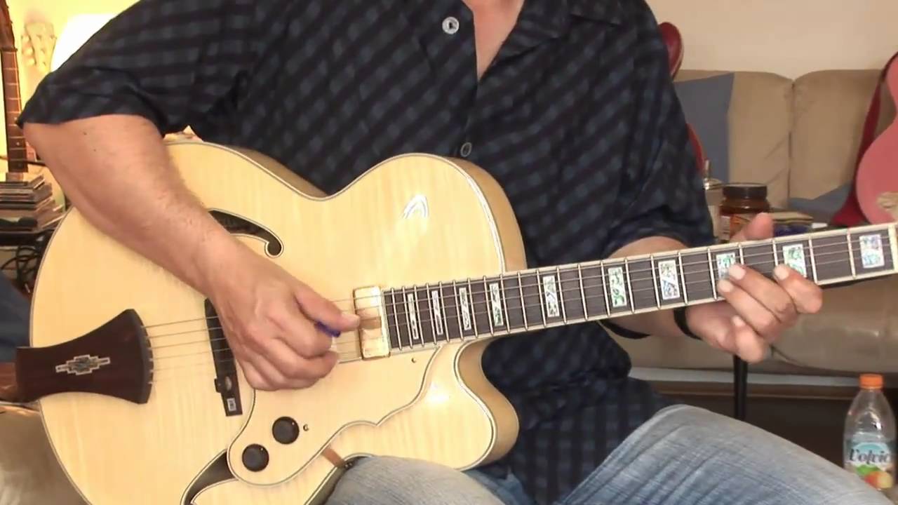 Ibanez Archtop AF 105 F - NT Part 1 - YouTube