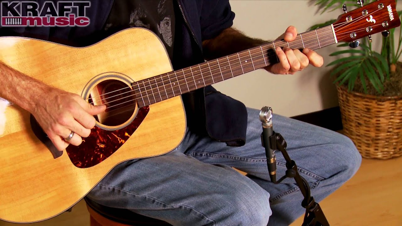 Kraft Music - Yamaha FG700S Acoustic Guitar Demo with Jake Blake