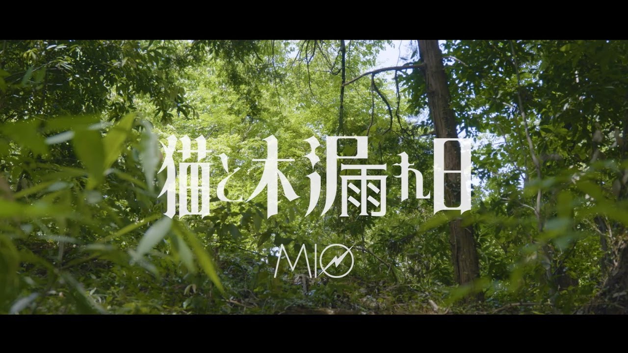 MIO / 猫と木漏れ日 - Music Video - YouTube
