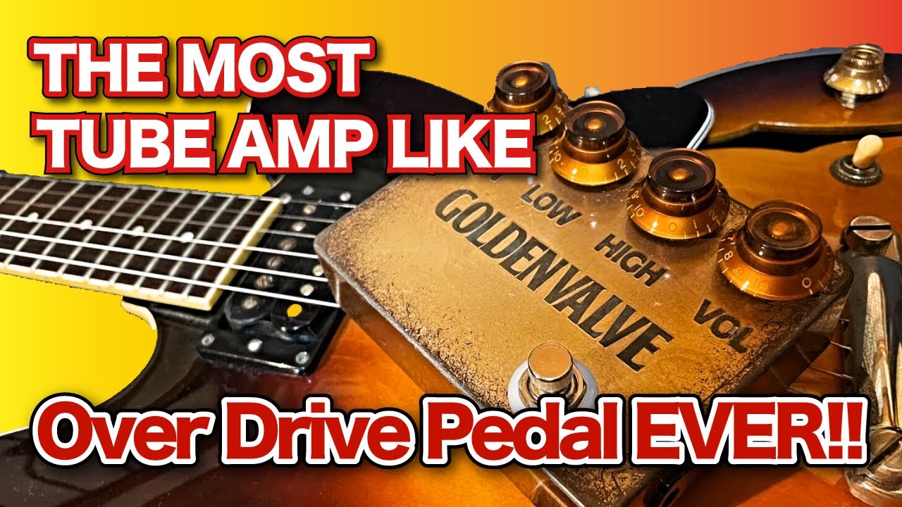 This is not just a distortion pedal. 【GOLDEN VALVE】 / funk