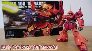A great kit from 14 years ago! Gunpla HGUC 1/144 RMS-108 Marasai