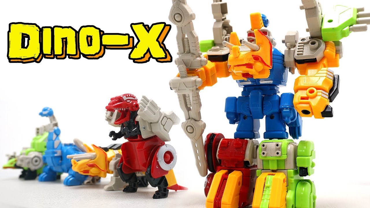 Candy Toy] Dinosaur Combined Robot King/Korean Souvenir Dino-X
