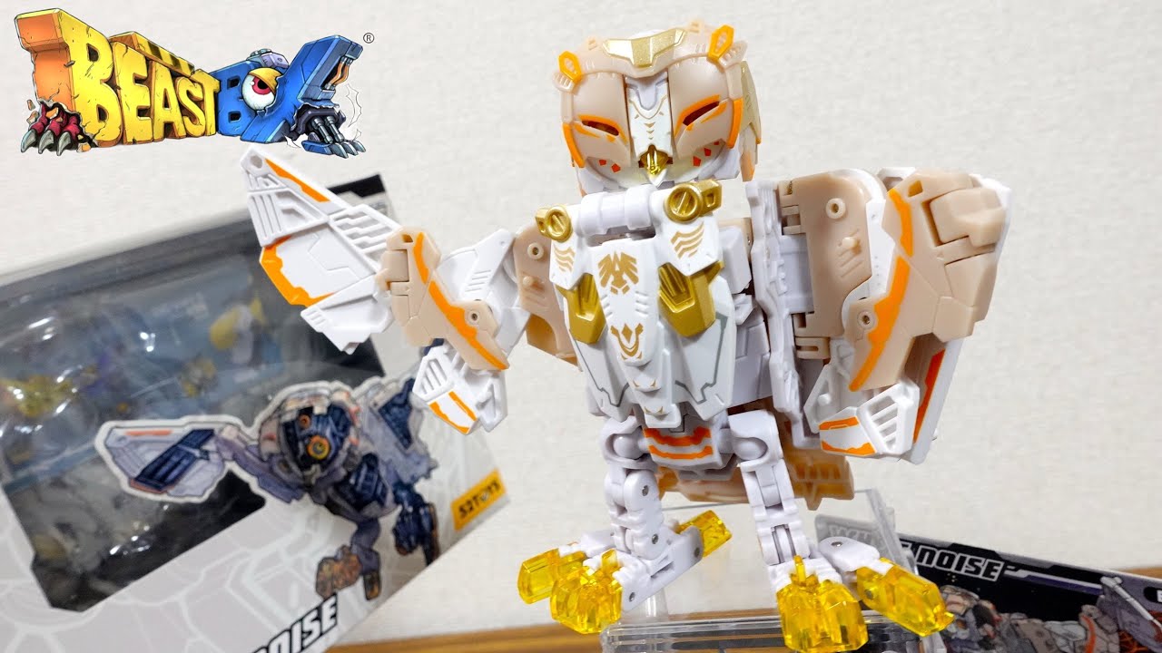 Transforms like Bumblebee!? BB-41 White Noise Review! Transforms
