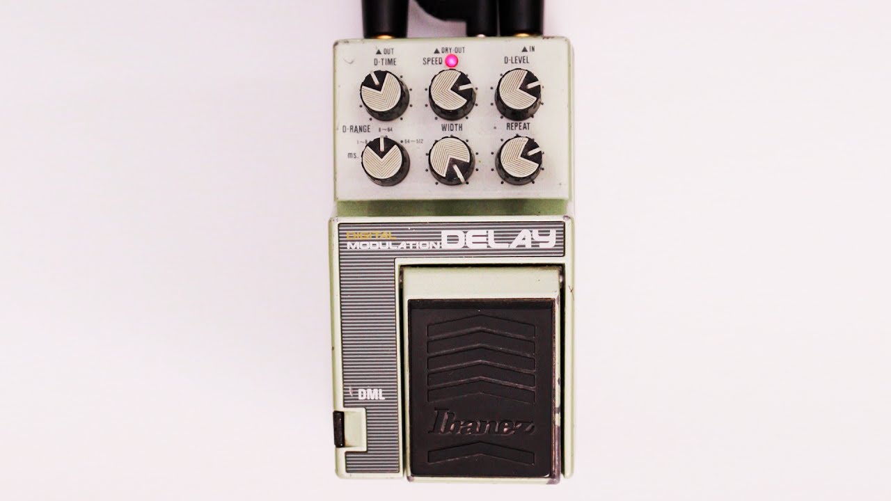 奇妙で素晴らしいIbanez DML : r/guitarpedals
