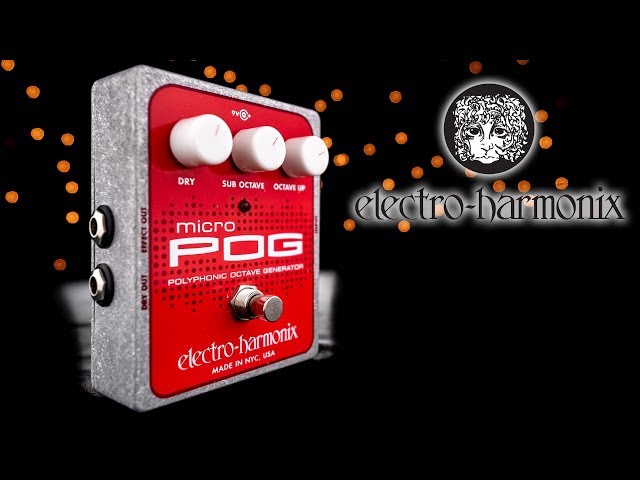 Electro Harmonix Micro POG - YouTube