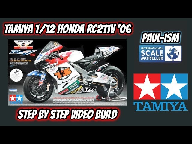 Part 10 - Tamiya 1/12 Honda Rc211v '06 Step by step Build - YouTube