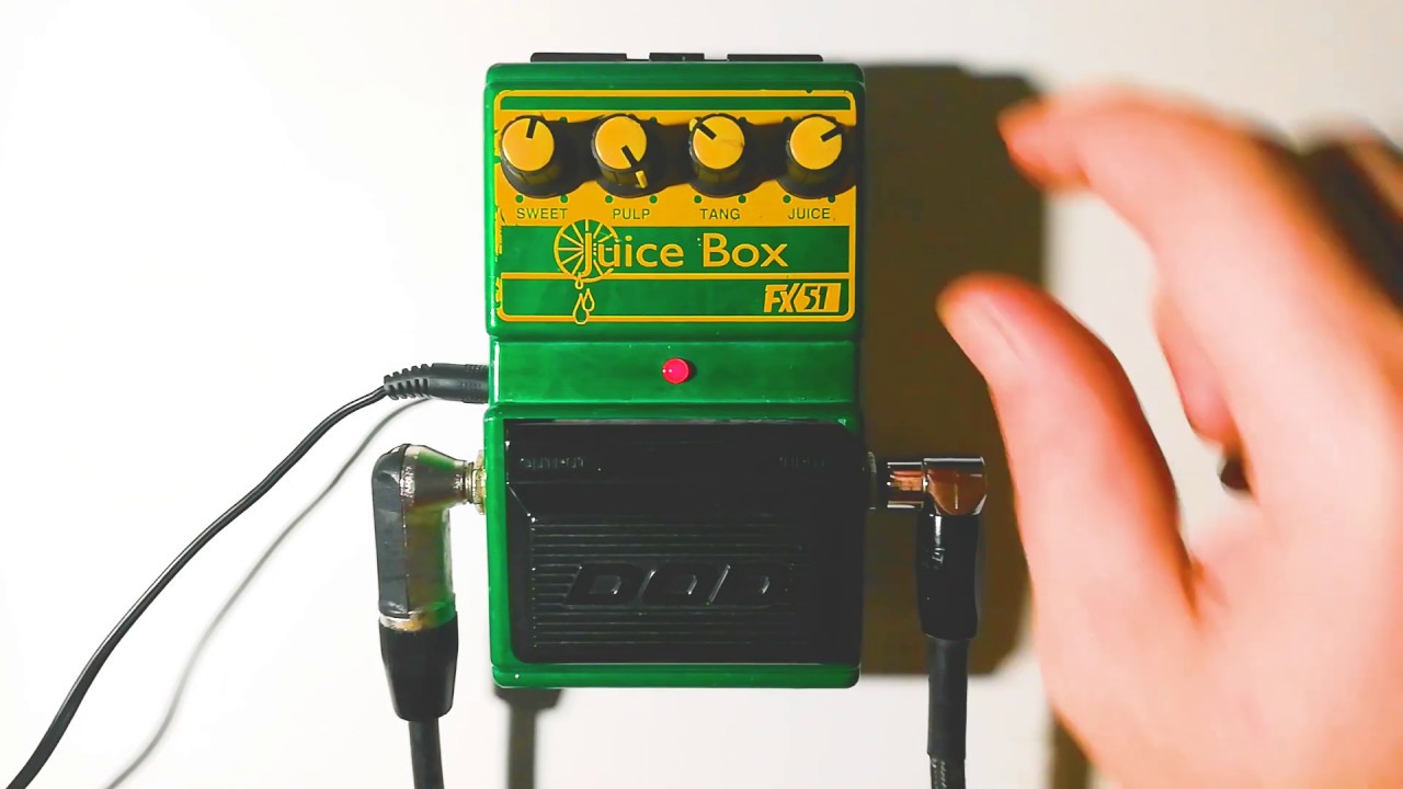 DOD FX51 Juice Box overdrive - YouTube
