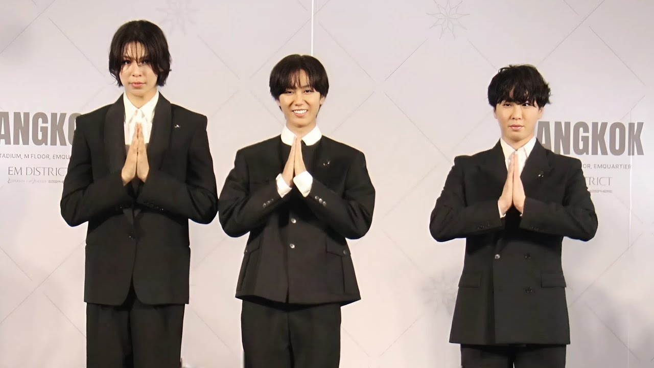 Interview Snow Man Pop-Up Store in Bangkok - YouTube