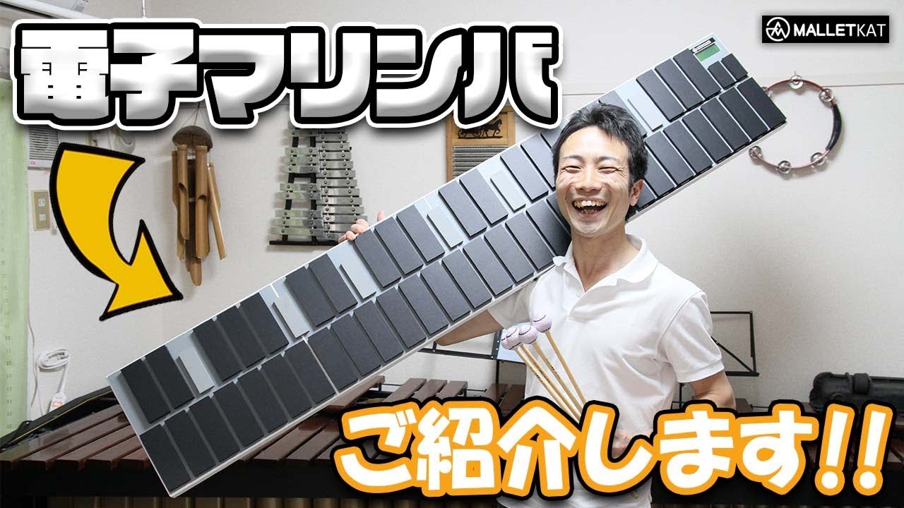 色々な楽器をこれ1台で。超便利な電子マリンバ「malletKAT」とは