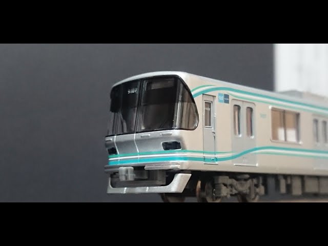 鉄道模型】マイクロエース メトロ9000系リニューアル車の紹介 - YouTube