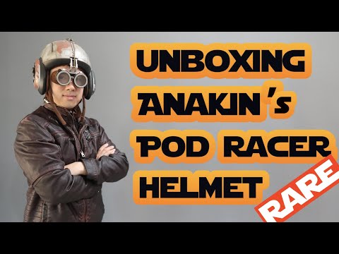 Unboxing Anakin Skywalker Pod Racer Helmet - Don Post - Showtime