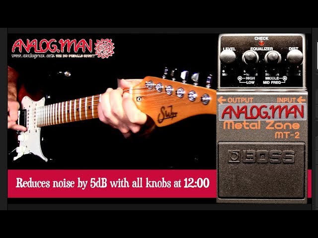 Analogman Modded BOSS DS-1 MT-2 - YouTube