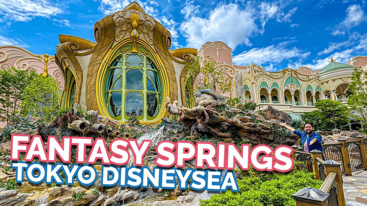 Inside the NEW Fantasy Springs at Tokyo DisneySea! - YouTube