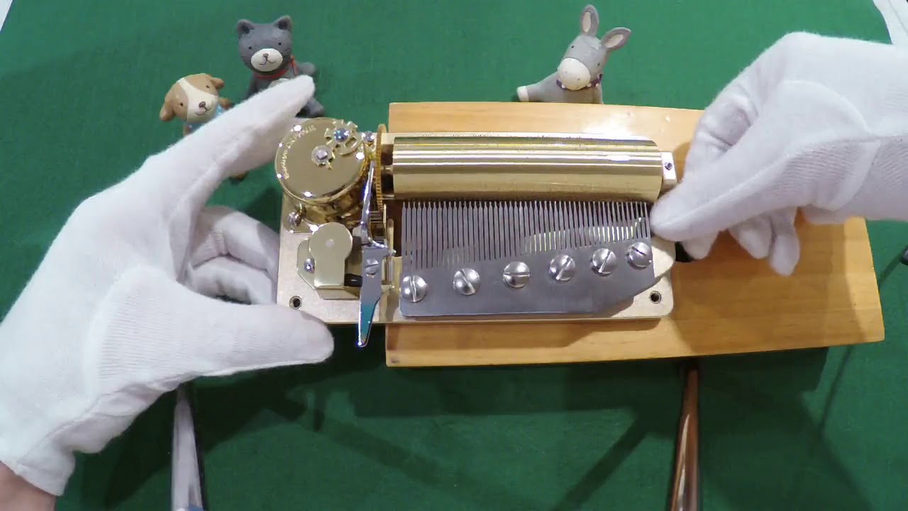 星に願いを/L Harline【F03】 50弁オルゴール 生録音 日本電産