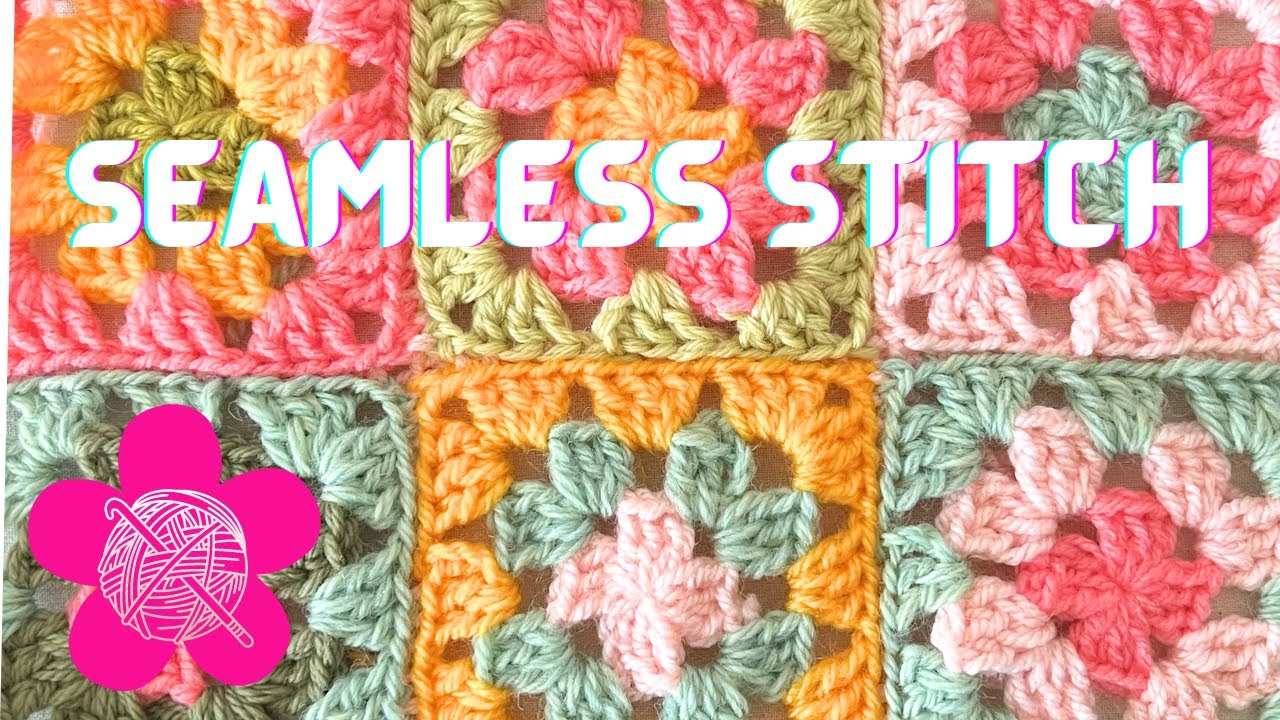 Pull-crochet] How to join motifs with invisible stitches - Crochet