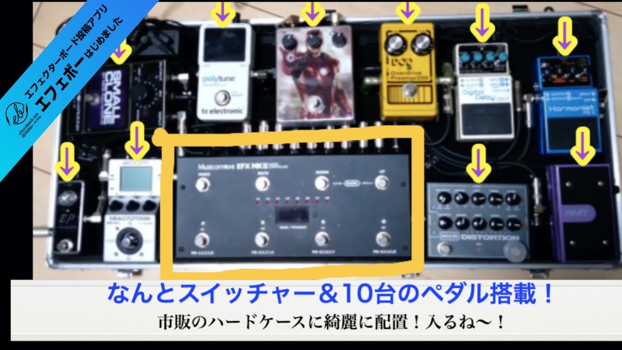 Musicom LABスイッチャー制御ボード！ エフェボーチャンネル Vol.1203