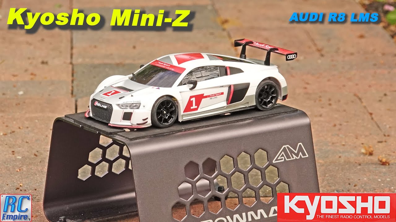 Kyosho Mini-Z - Audi R8 LMS RWD: Episode 4: First Run - YouTube