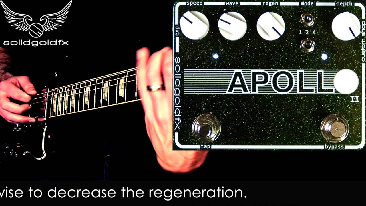 Solidgoldfx Apollo II Phaser - YouTube